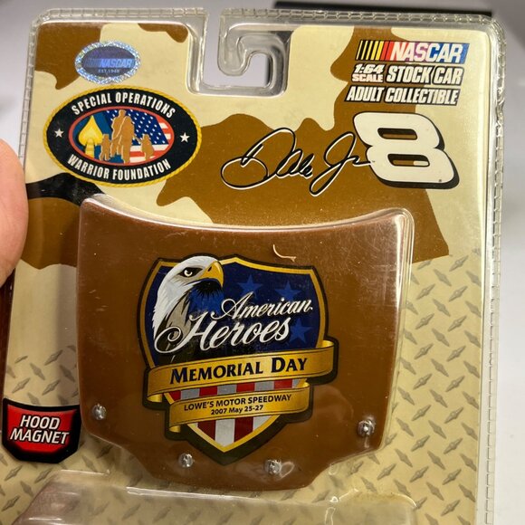 Dale Earnhardt Jr #8 American Heroes NASCAR 1:64 Diecast Model Collectible - Picture 5 of 6